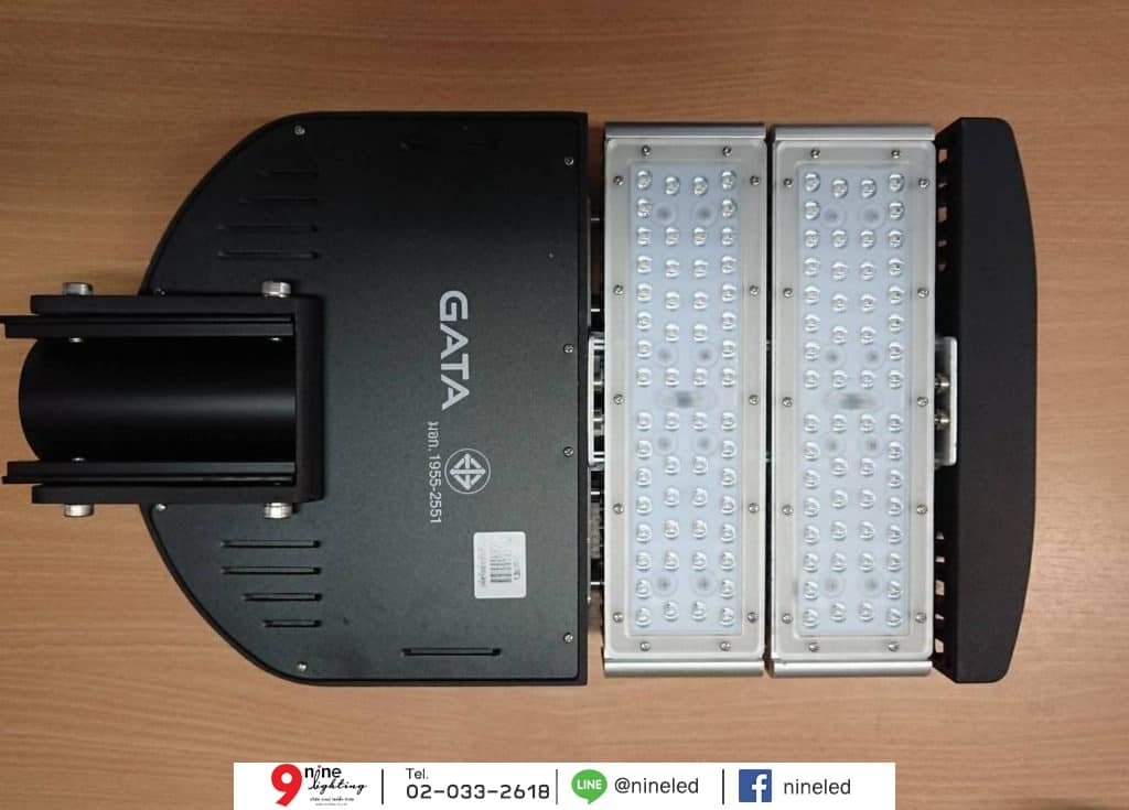 โคมไฟถนน LED 90w Module Series (เดย์ไลท์) GATA แผงหน้าโคม